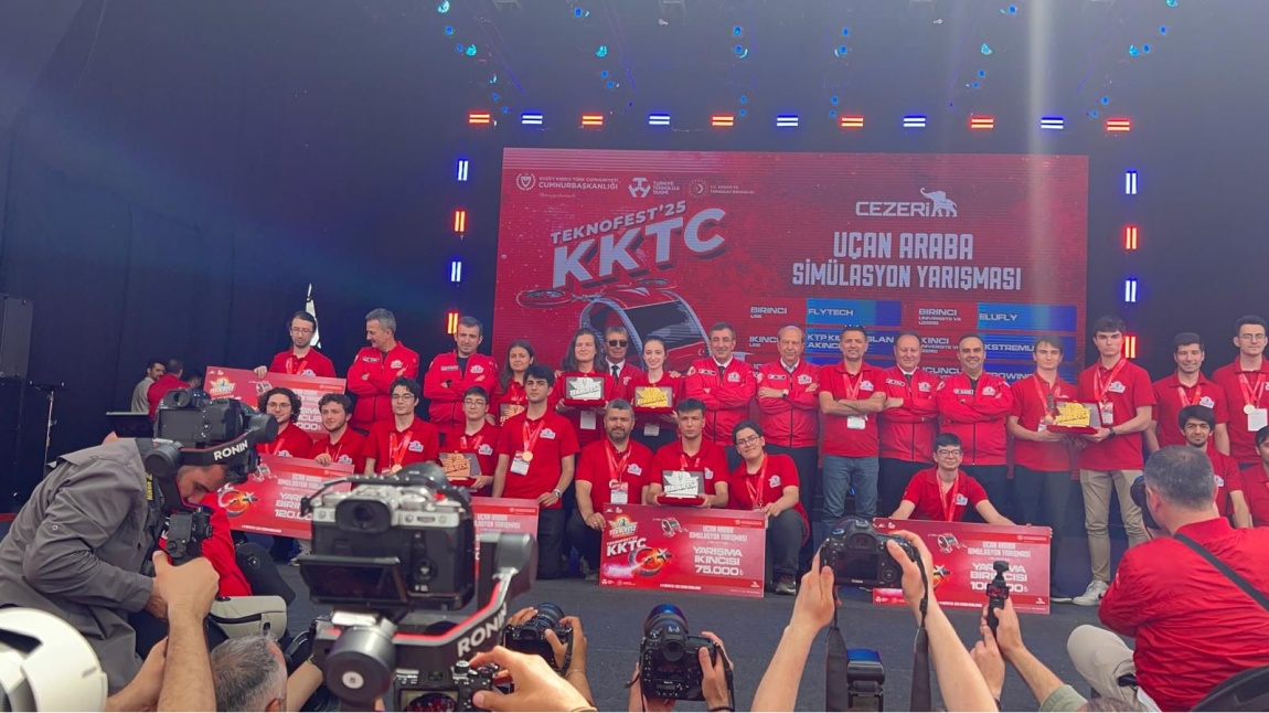 TEKNOFEST 2025 KKTC FİNALLERİNDE BÜYÜK BAŞARIMIZ